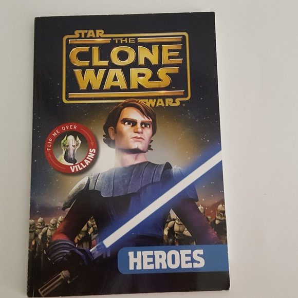 Star Wars Clone Wars The Clone Wars Flip Book Heroes Villains Paperback - Picture 1 of 4